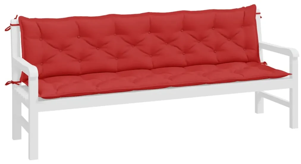 vidaXL Kussen voor schommelstoel 200 cm stof rood