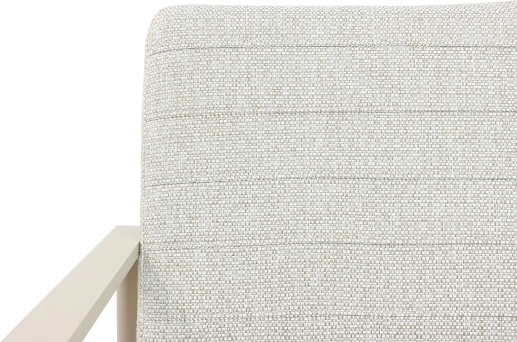 Tuinstoel Aluminium Taupe-naturel-bruin Test - Lifestyle Garden Furniture Nuno