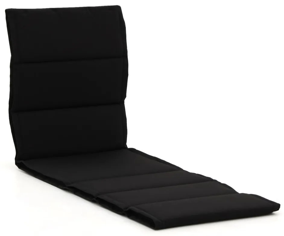 + 15% kassakorting | Ligbedkussen Tuin | Zwart  | Olefin | Tex Style | 200x57cm | Kees Smit Tuinmeubelen