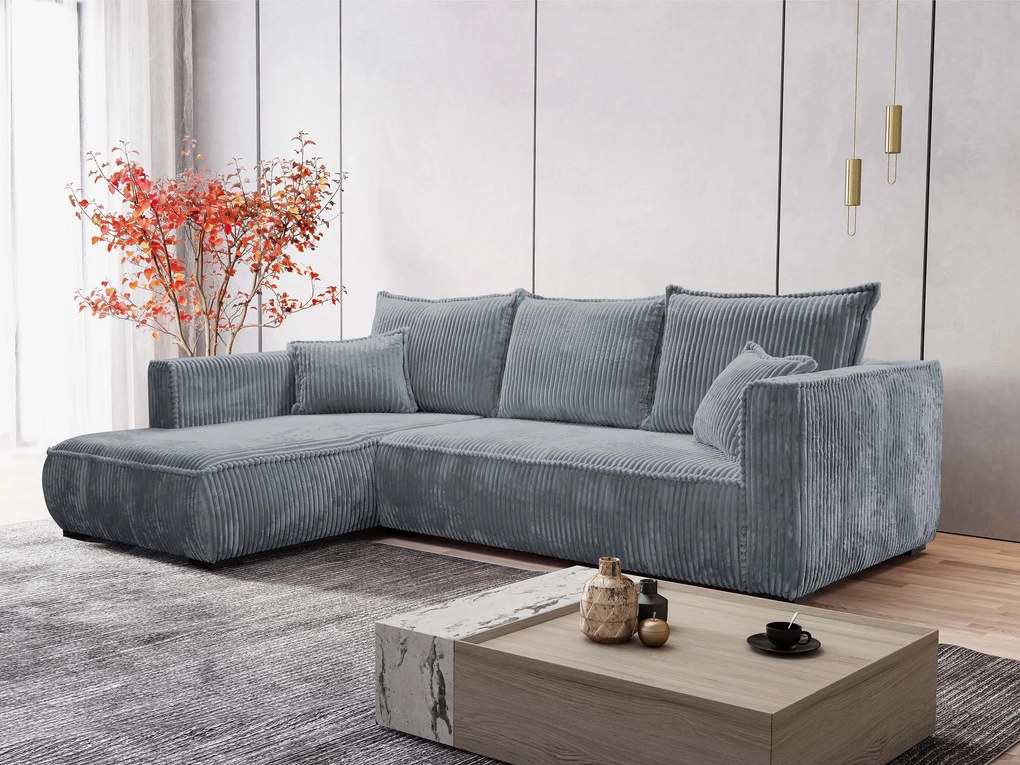 Hoekbank TrendyNest Circas, Afwezig, Afwezig, 322x208x100cm, 155 kg, Poten: Hout