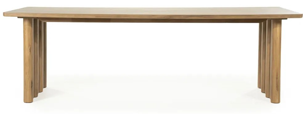 Eleonora Jake Eiken Design Eetafel Bruin 250x100 Cm - 250 X 100cm.