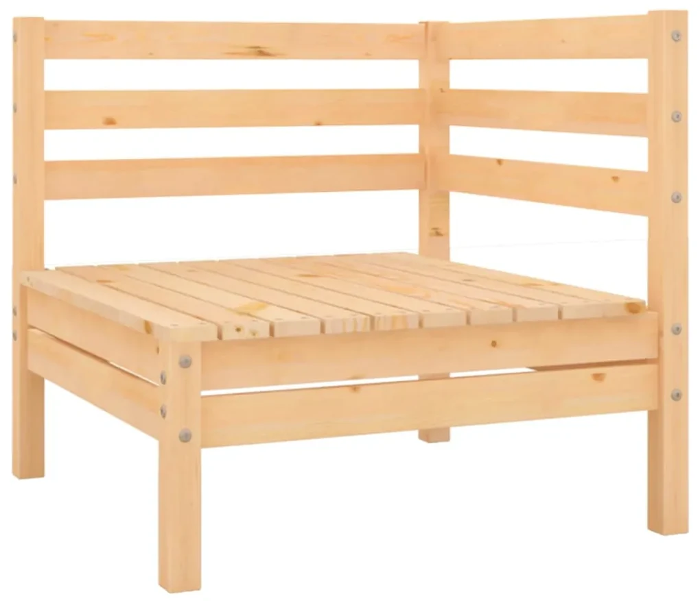 vidaXL 4-delige Loungeset massief grenenhout