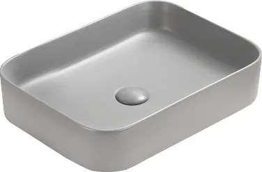 Mexen Vena bovenblad wastafel 50 x 37 cm, lichtgrijs mat - 22195061