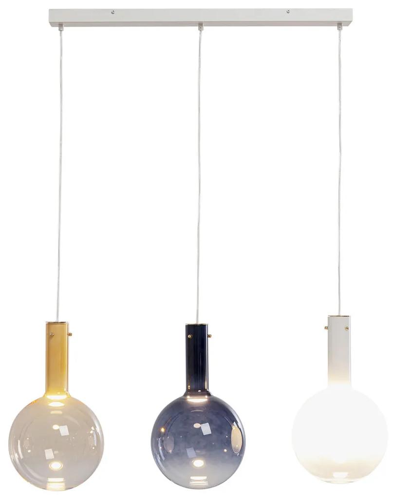Kare Design Misteriosa Hanglamp Met Gekleurde Glazen Bollen