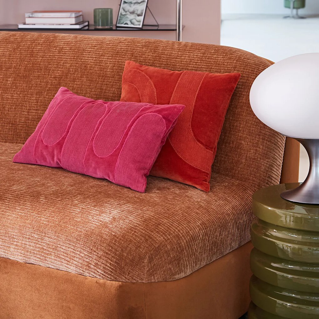 Kussenhoes 40 x 40 cm, fluweel, Brimo