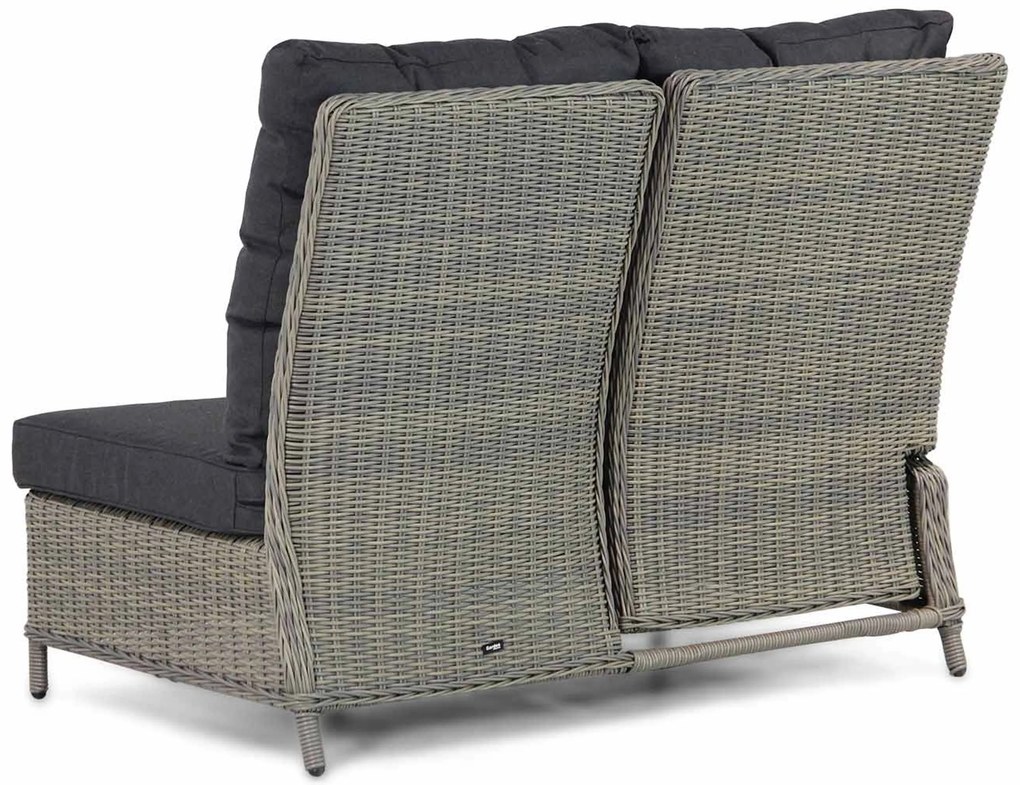 Dining Loungeset 6 personen Wicker Taupe Garden Collections Chicago/Brighton