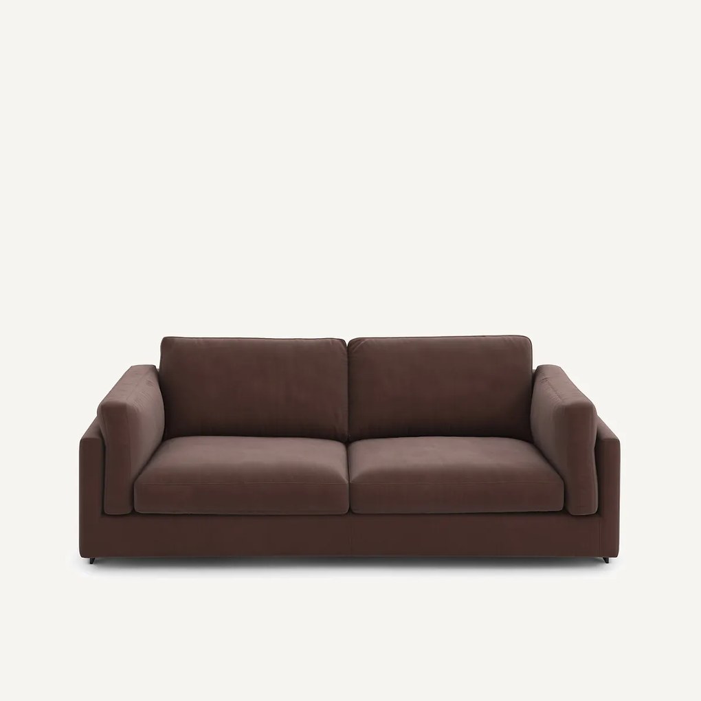 Omvormbare bank in linnen fluweel, César