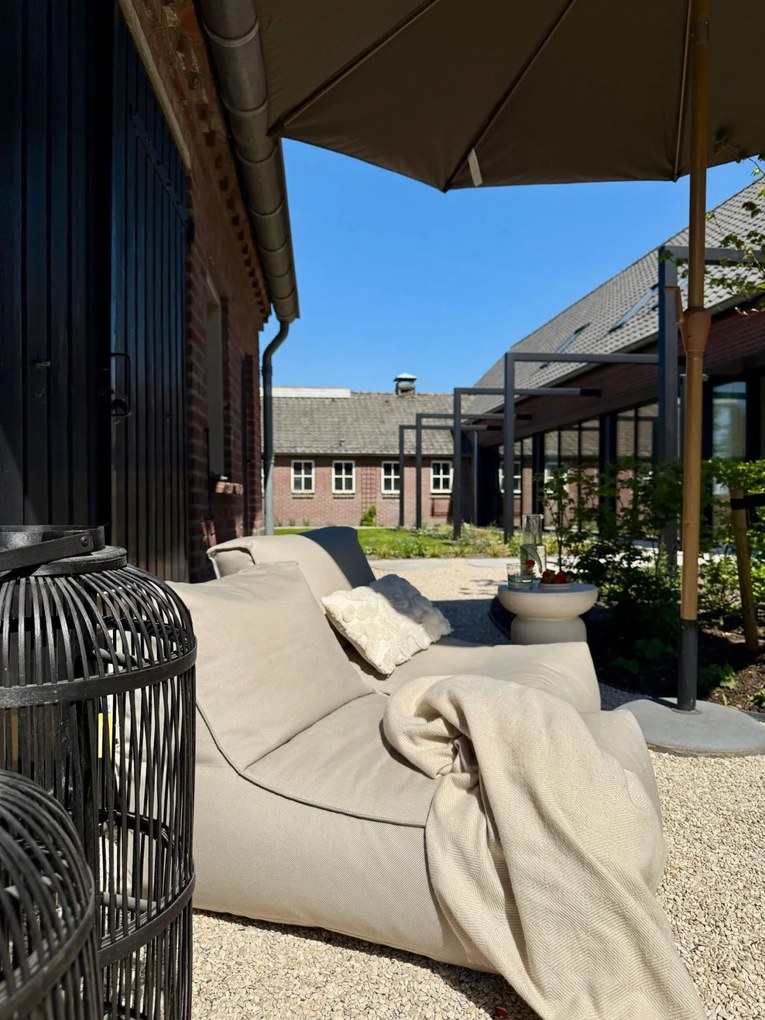 Zitzak Stoel Rock Korfu Outdoor - Beige/Taupe