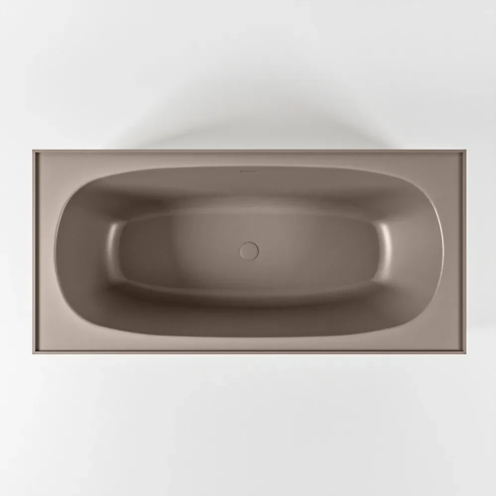 Mondiaz Freeze vrijstaand bad 180x85cm kleur smoke