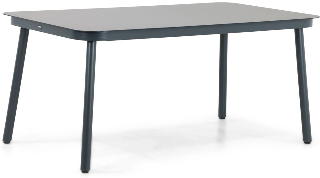 Tuinset 4 personen 160 cm Kunststof Grijs Domani Furniture Alba/Tavano