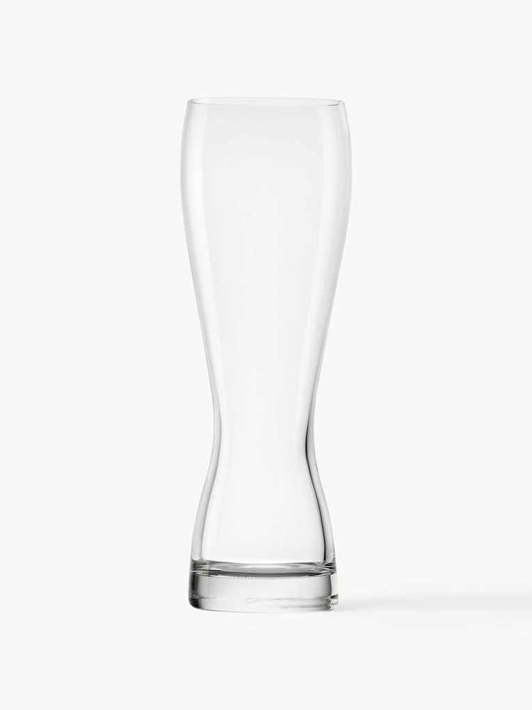 Kristalglazen bierglazen Grandezza, 6-delig