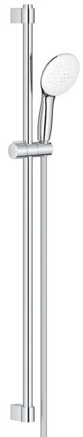 GROHE Tempesta 110 Glijstangset - 90cm - ronde haanddouche - 2 straalsoorten - gladde doucheslang - chroom 26163003