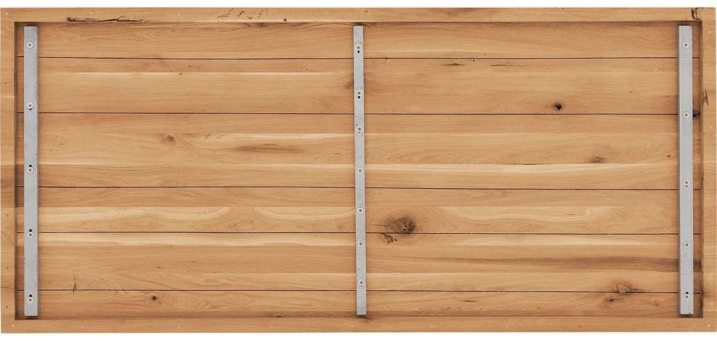Goossens Eettafel Blade, Strak blad 200 x 100 cm 6 cm dik