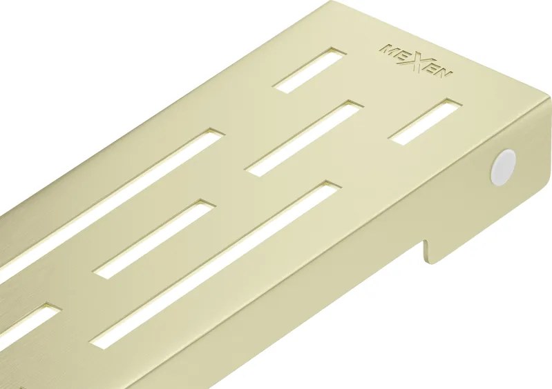 Mexen Flat M01 afdekplaat voor lijnafvoer 50 cm, goud geborsteld - 1A20050