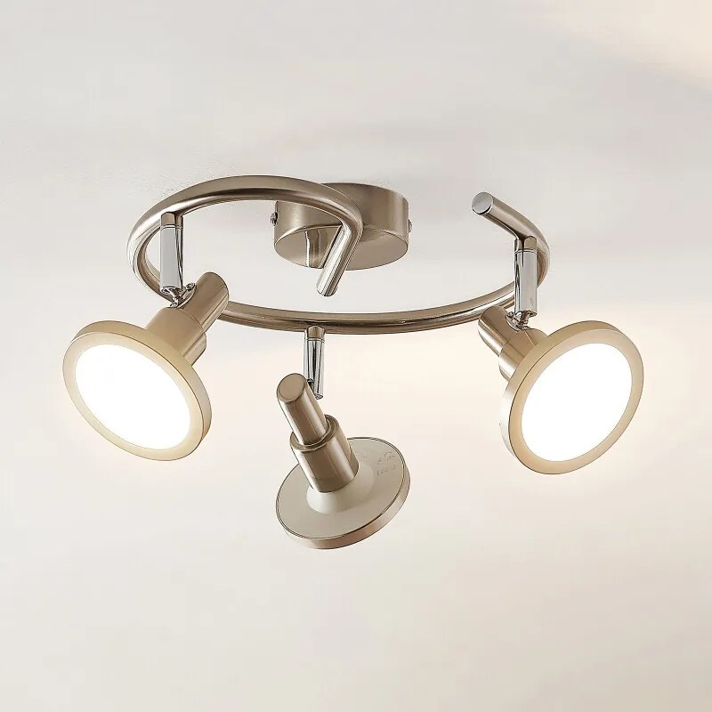 Unnur LED spot, 3-lamps rondell - lampen-24