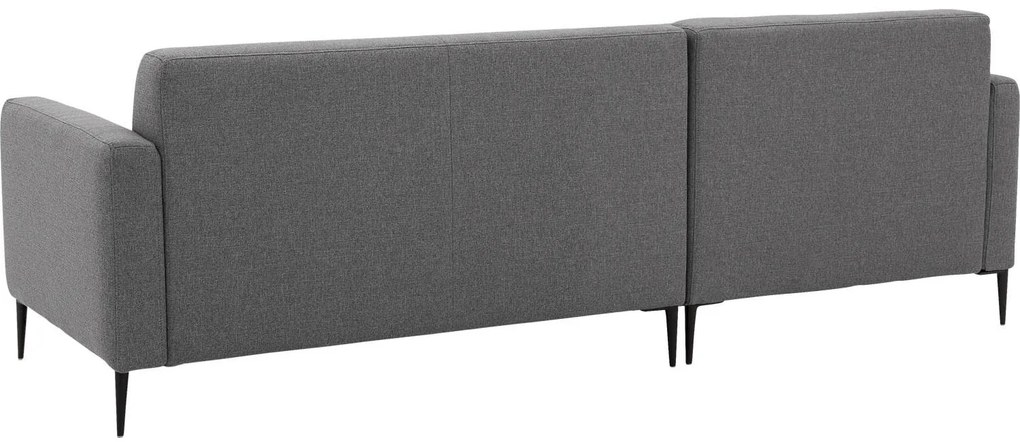 Goossens  Key West grijs, stof, 2-zits, modern design