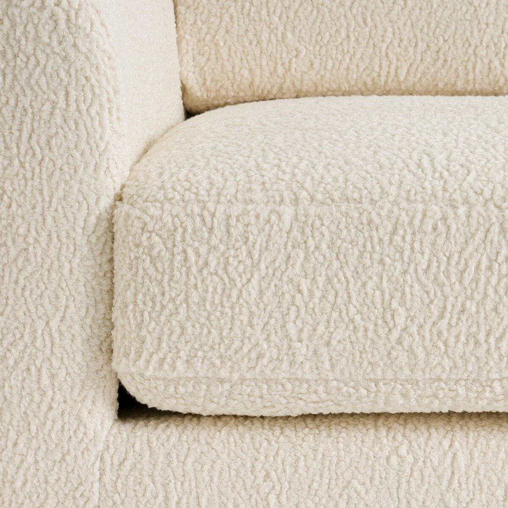 2-zits bank in bouclé, Jimi