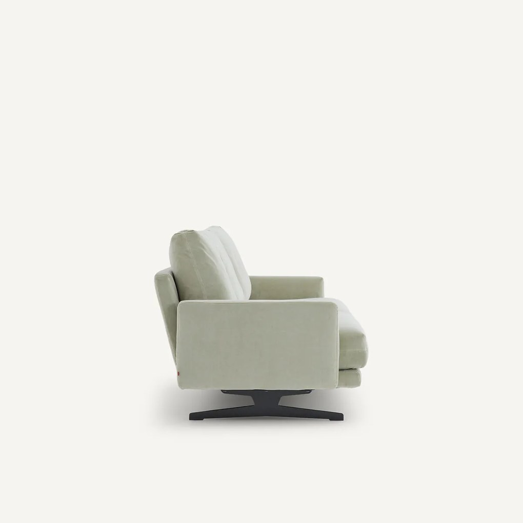 2-zitsbank in stonewashed fluweel, DELICATO