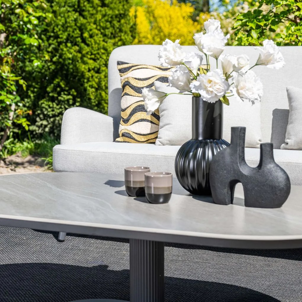Garden Impressions Liam loungetafel 130x70xH40 - donker grijs