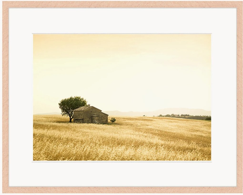 Ingelijste digitale print Provencal Farm