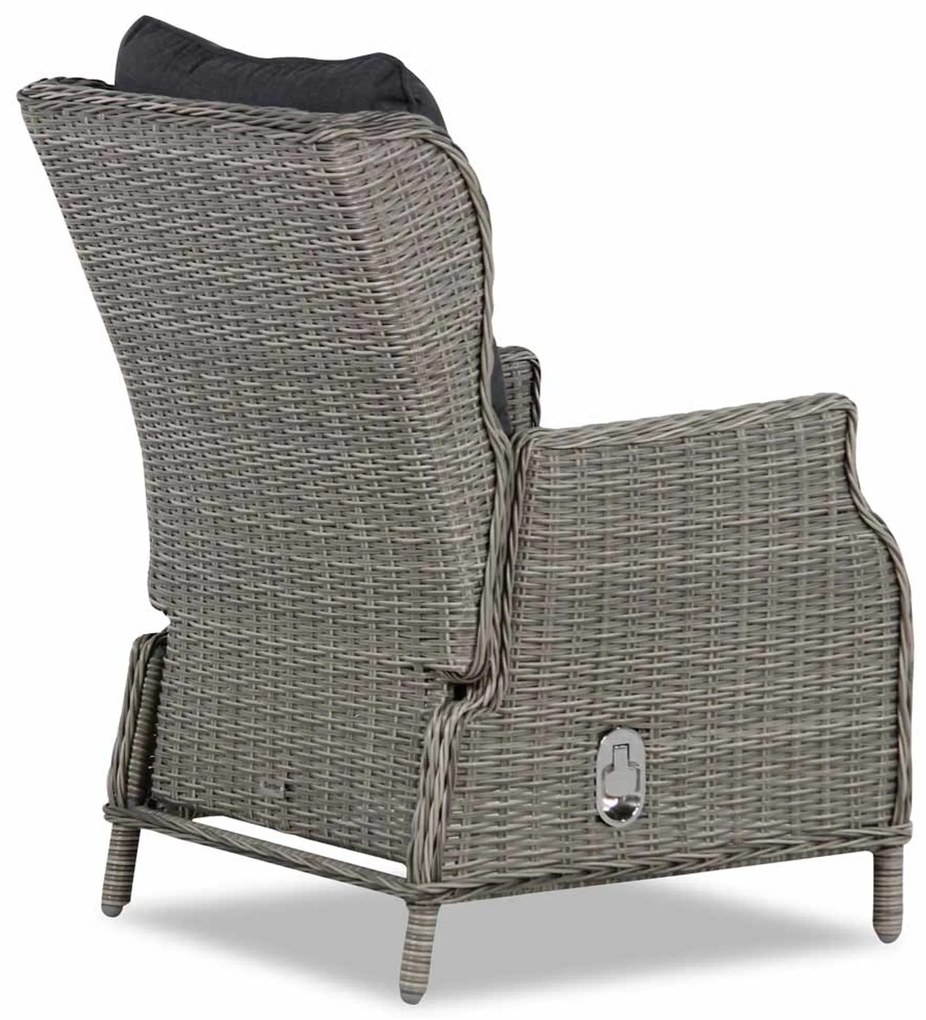 Bistroset 1 persoon  Wicker Grijs Garden Collections New Castle