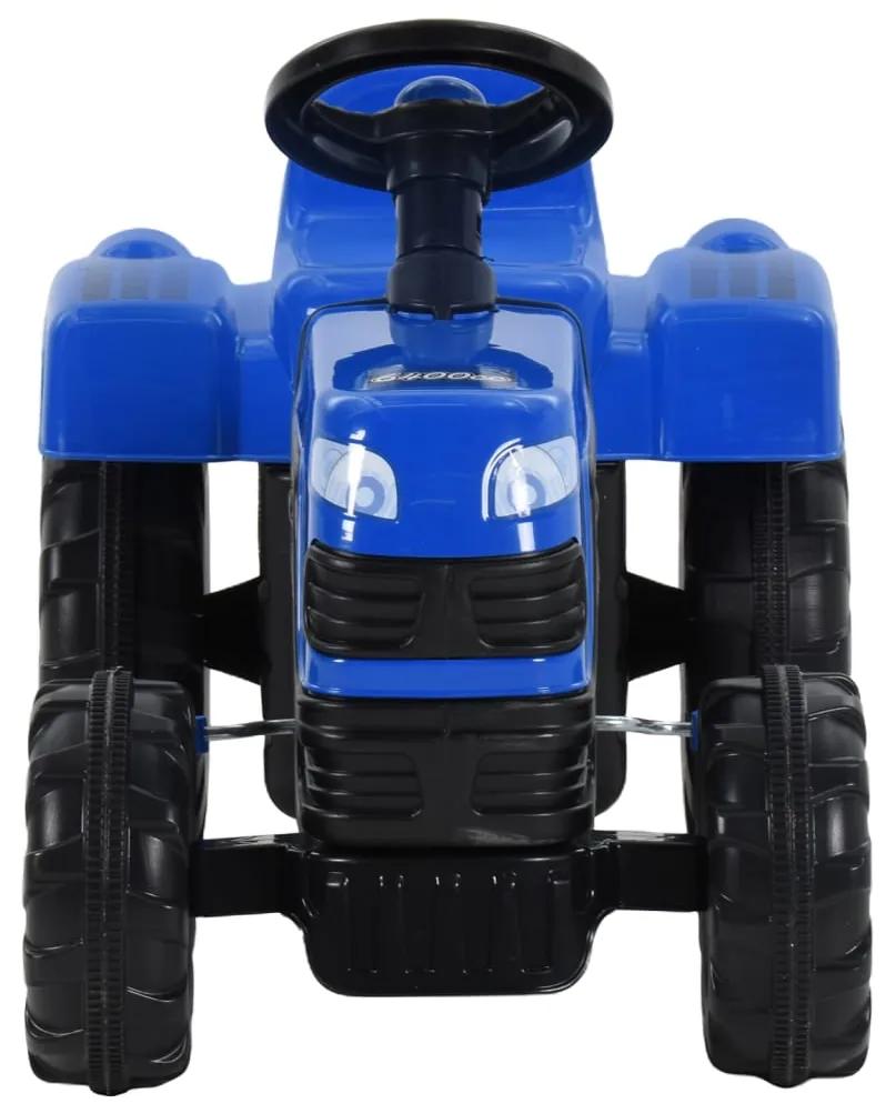 vidaXL Speelgoedtractor met pedalen blauw