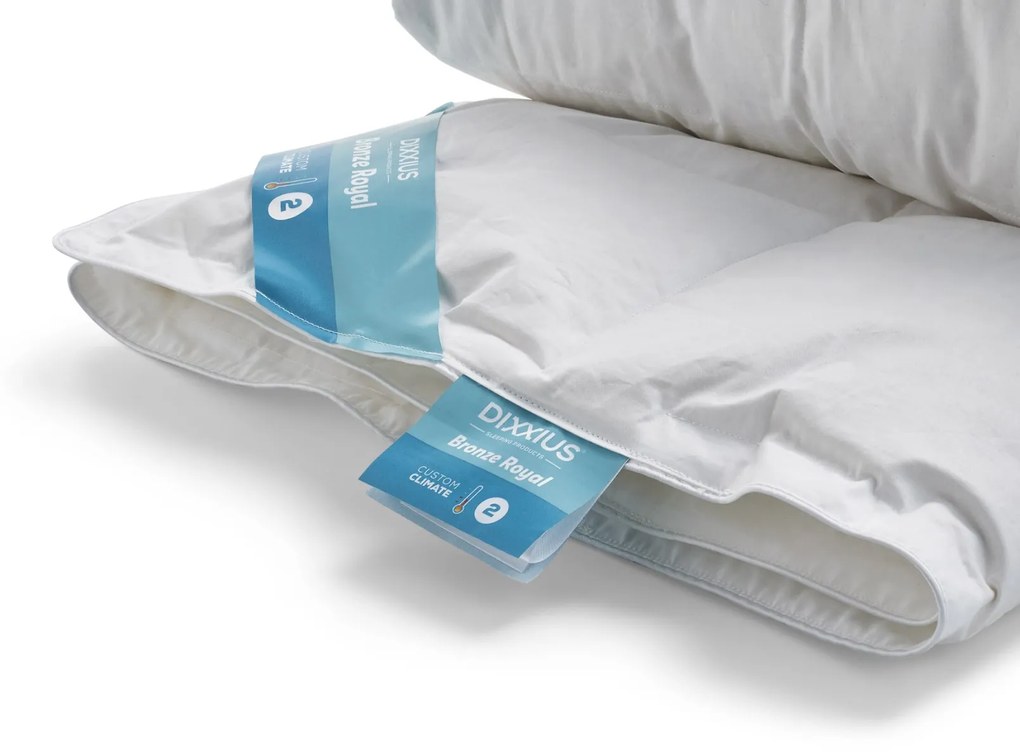Dixxius Bronze Royal Custom Climate 2 Dekbed – Bij Swiss Sense