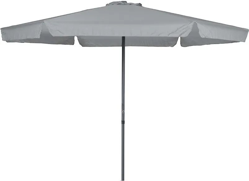 Garden Impressions Delta parasol Ø300 - licht grijs