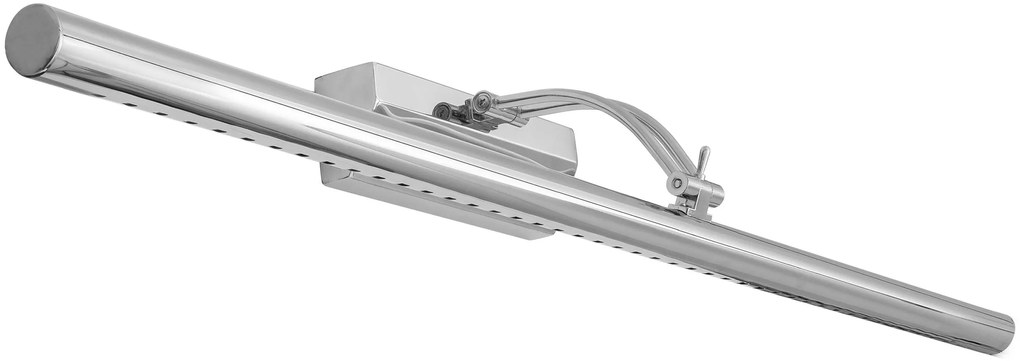 Wandlamp, azuurblauwe LED boven een spiegel 7W 55CM APP365-1W CHROME
