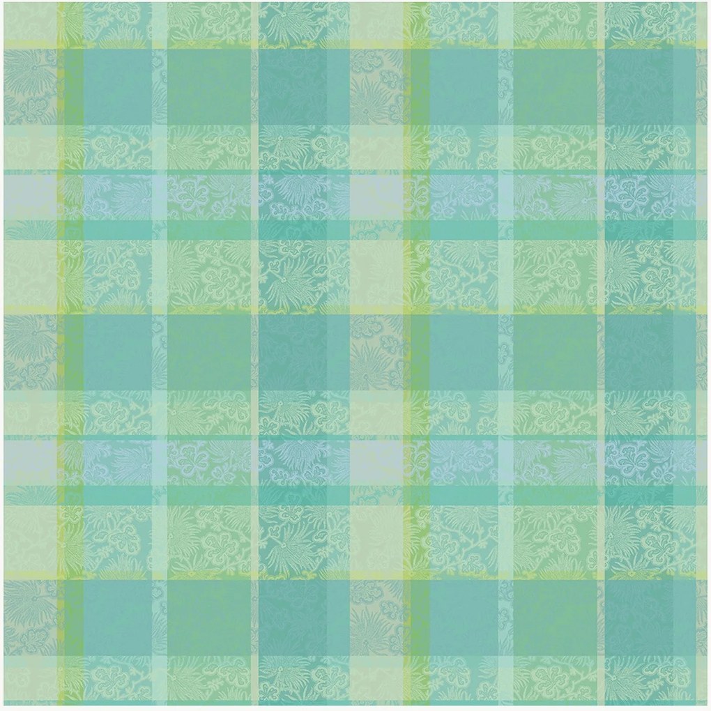 Jacquard tafelkleed Mille Venusta Aqua
