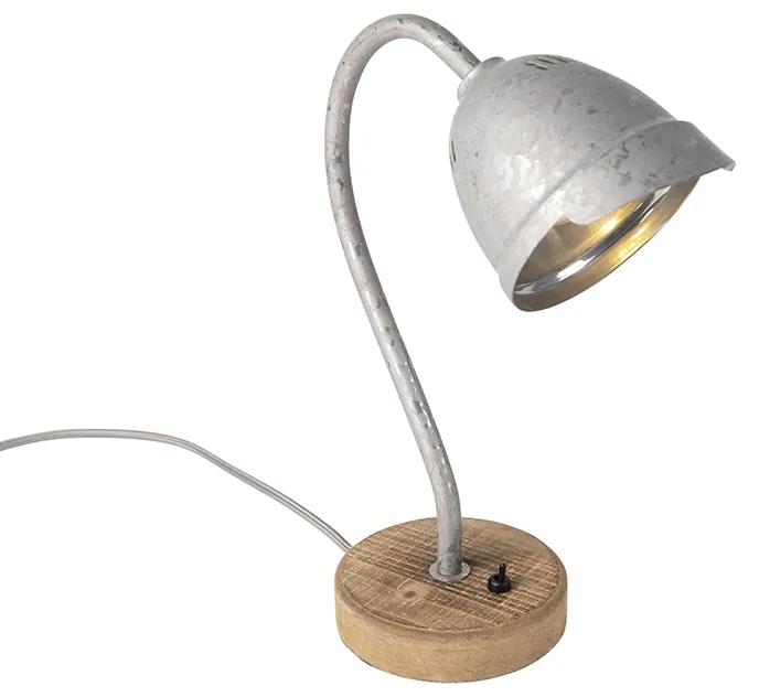 Landelijke tafellamp staal - Rax Landelijk / Rustiek Slaapkamerverlichting Binnenverlichting Lamp