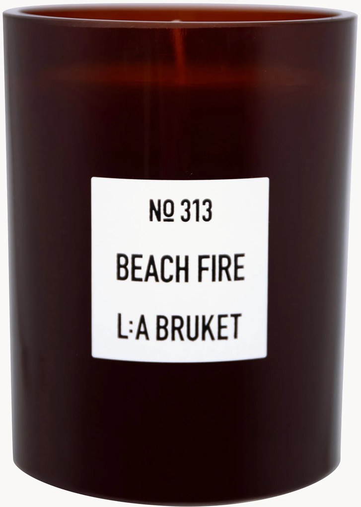 Geurkaars Beach Fire (gaïac, gerookt hout)