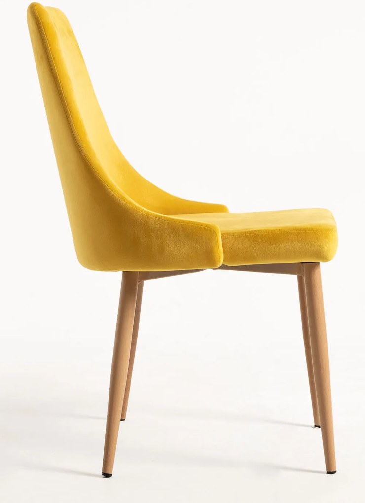 Set 4 Stoik Wood Stoelen