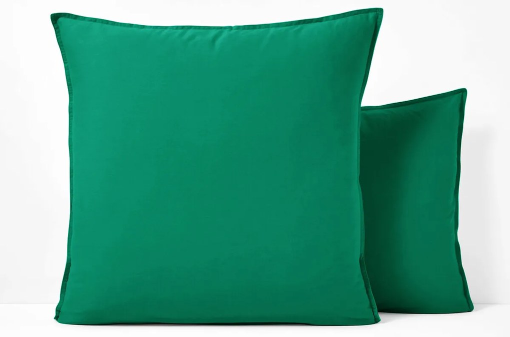 Effen kussensloop in gewassen katoen, Scenario