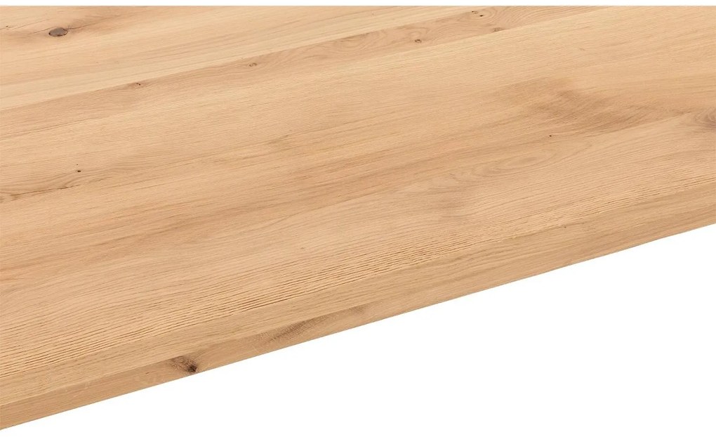 Goossens Eettafel Blade, Strak blad 180 x 90 cm 6 cm dik