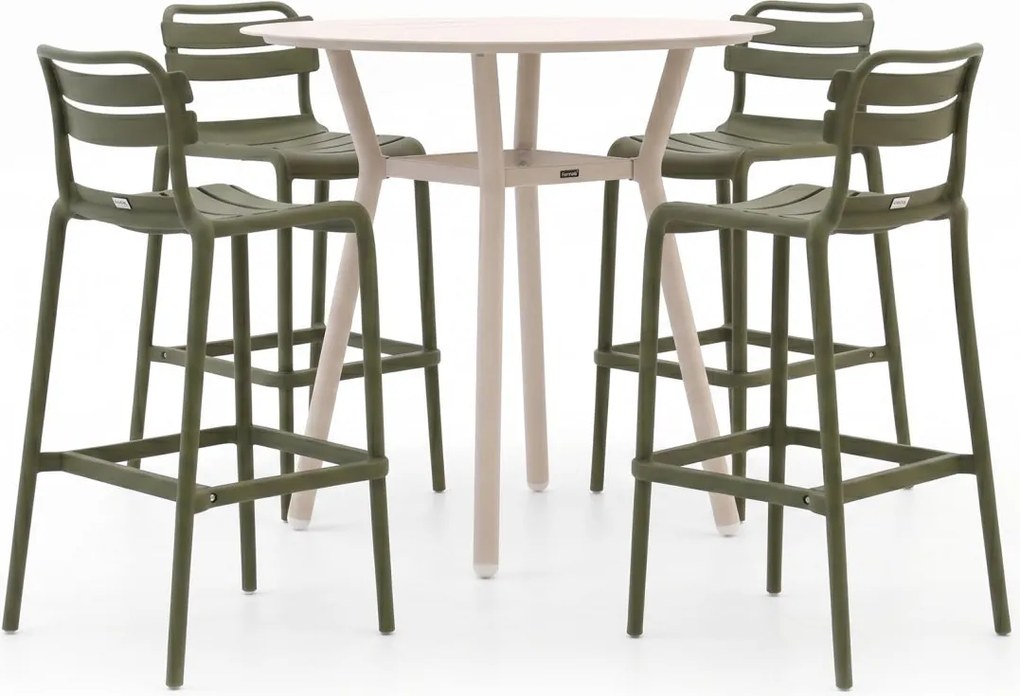 Barset Forza  | 4 personen | Tuinset aluminium | 5-delig | Kees Smit Tuinmeubelen