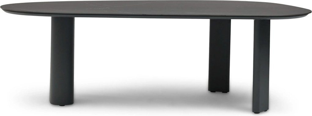 Dining Tuintafel Organische tuintafels 240 x 120 cm Grijs Weave