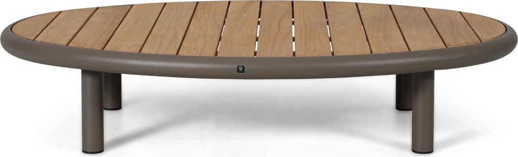 Stoel en Bank Loungeset 5 personen Aluminium Taupe  Santika Furniture Santika