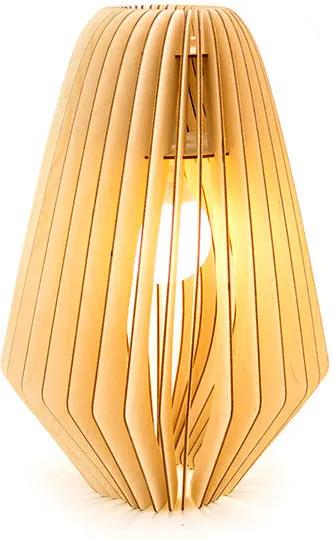 Bomerango Spin lampenkap - Hout - Extra large Ø 50 cm- Hanglamp - Tafellamp - Vloerlamp - Scandinavisch design