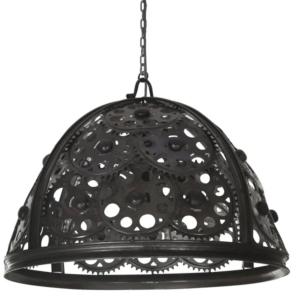 vidaXL Plafondlamp industrieel kettingwiel-ontwerp E27 65 cm