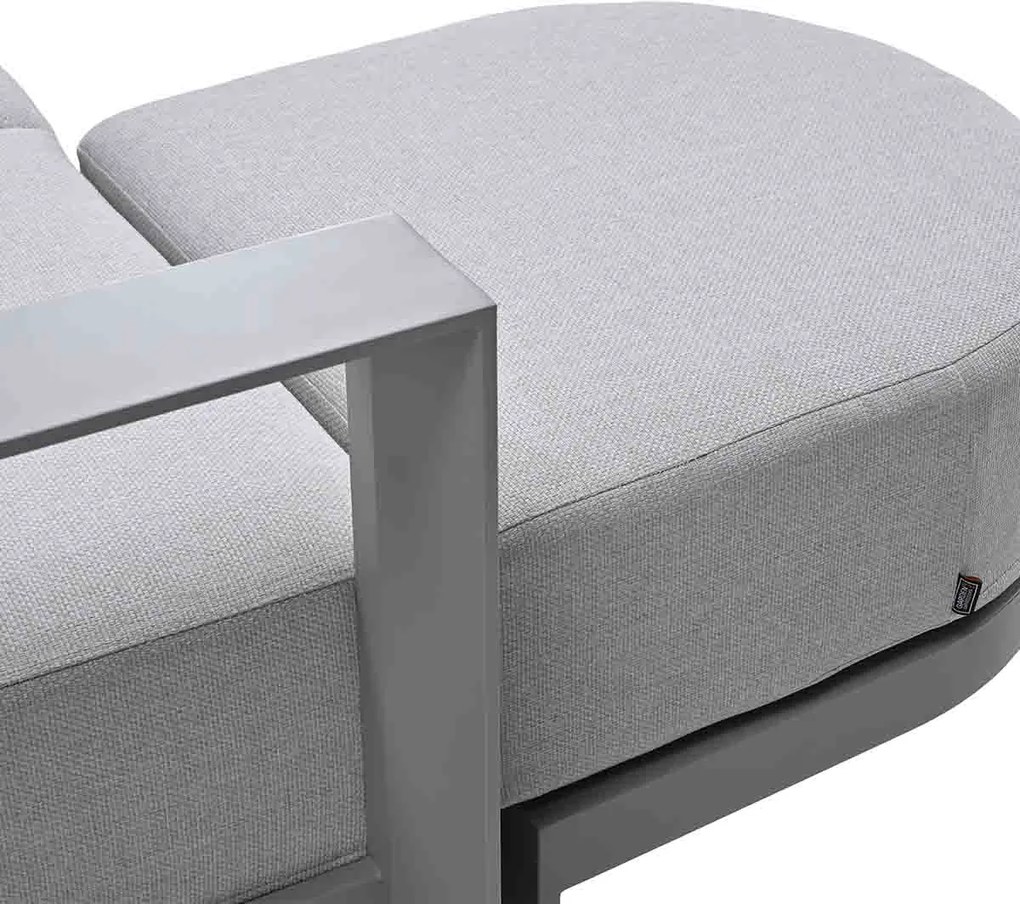 Garden Impressions Malakka loungebank chaise longue - taupe