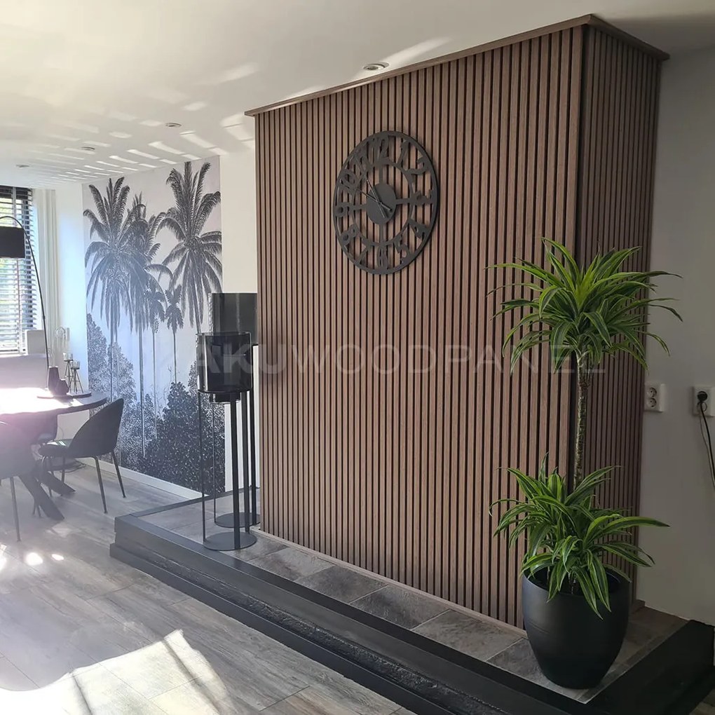 AkuPanel 240 cm Walnoot - Akoestische panelen