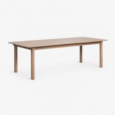 Rectangulaire Uitschuifbare Tuin Tafel 250-310x105 Cm Van Acaciahout Duala Lichte Acaciekleur - Sklum