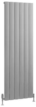 Eastbrook Tordino radiator 55x180cm aluminium 1713W grijs mat