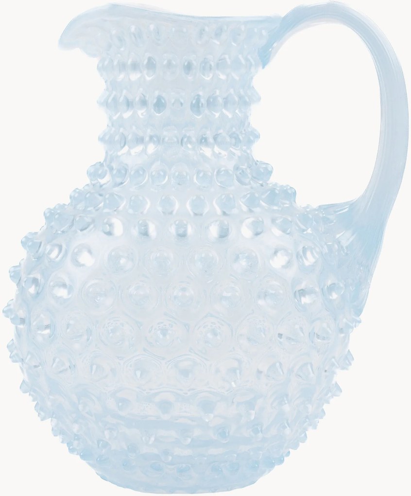 Mondgeblazen karaf Hobnail