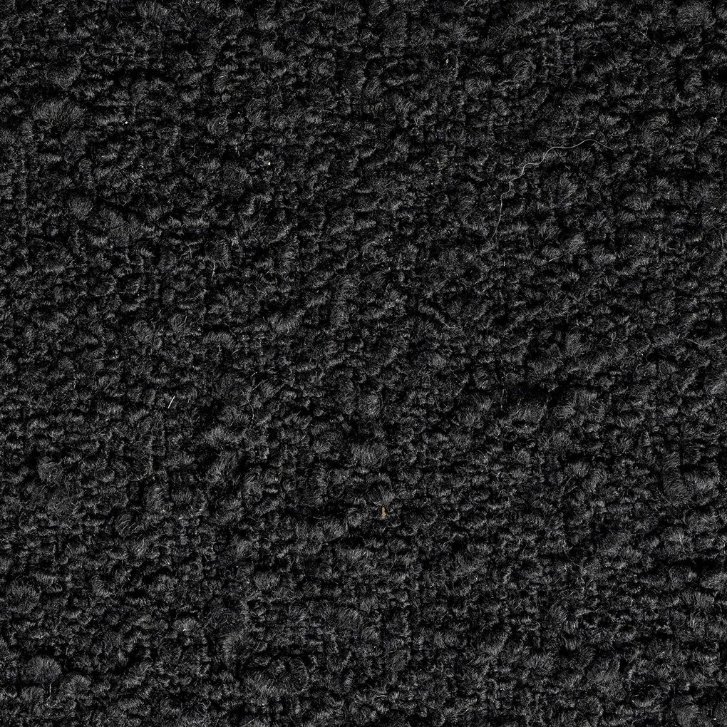 Zuiver Flexback Design Eetkamerstoel Zwart Boucle