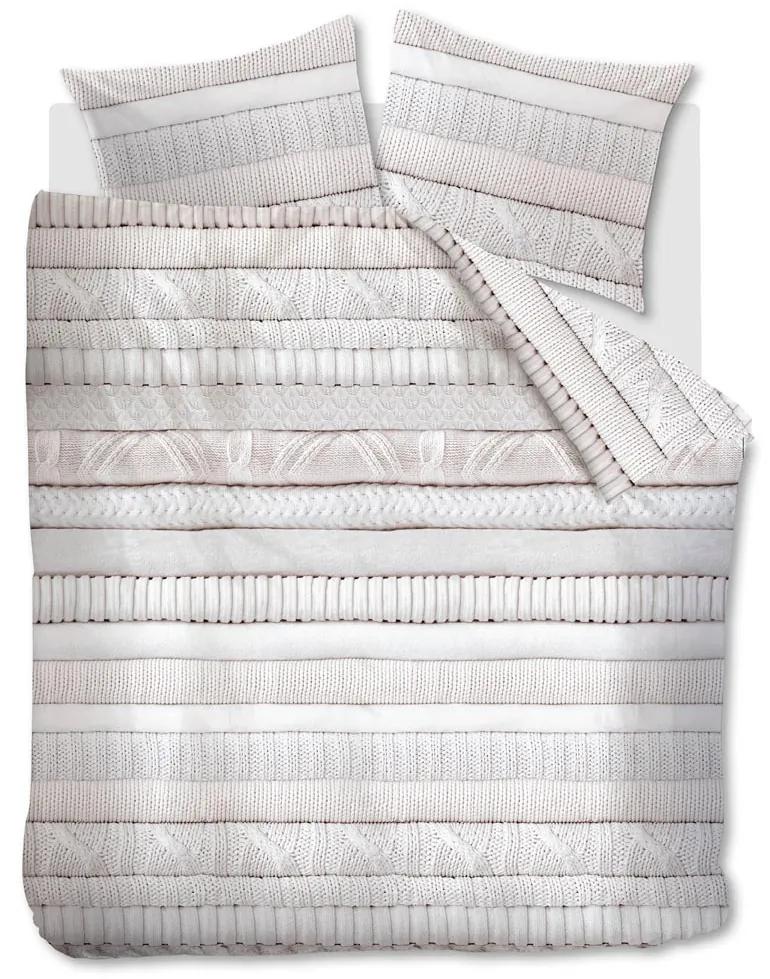 Rivièra Maison - RM Coziness Pillow Cover off-white 60x70 - Kleur: wit