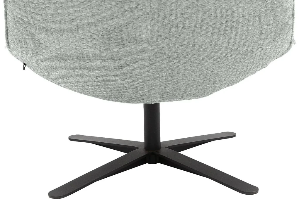 Goossens Excellent Draaifauteuil Adam, Draaifauteuil hoog