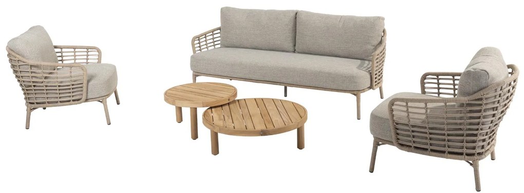4 Seasons Outdoor Como loungeset harvest Loungeset    weerbestendig