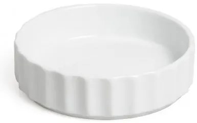 Taart-/ quichevorm, porselein,Ø 12 cm